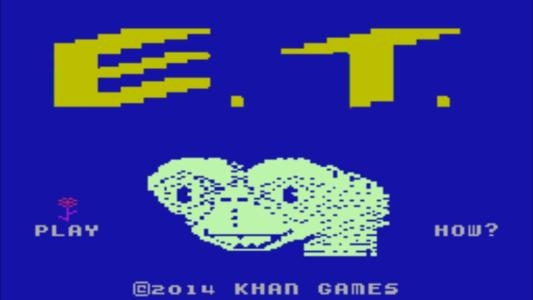 E.T. The Extra Terrestrial titlescreen