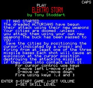 Elektro Storm screenshot