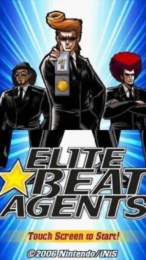 Elite Beat Agents titlescreen