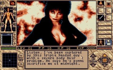 Elvira II: The Jaws of Cerberus screenshot