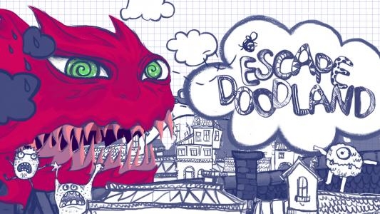 Escape Doodland titlescreen