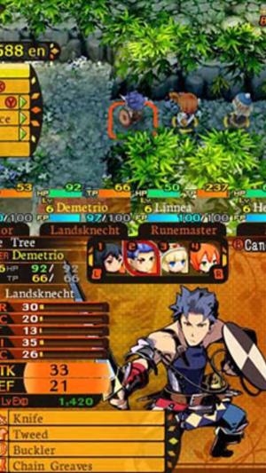 Etrian Mystery Dungeon screenshot