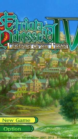 Etrian Odyssey IV: Legends of the Titan titlescreen