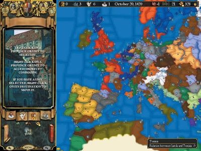 Europa Universalis II screenshot