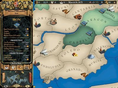 Europa Universalis II screenshot