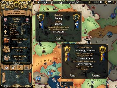 Europa Universalis II screenshot