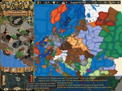 Europa Universalis II screenshot