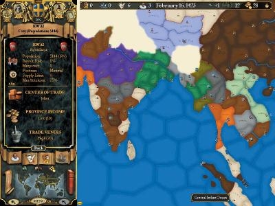 Europa Universalis II screenshot