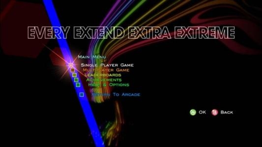 Every Extend Extra Extreme titlescreen
