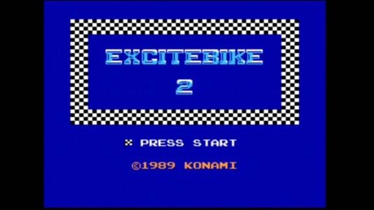 Excitebike 2 titlescreen