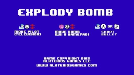 Explody Bomb (Virtual Console) titlescreen