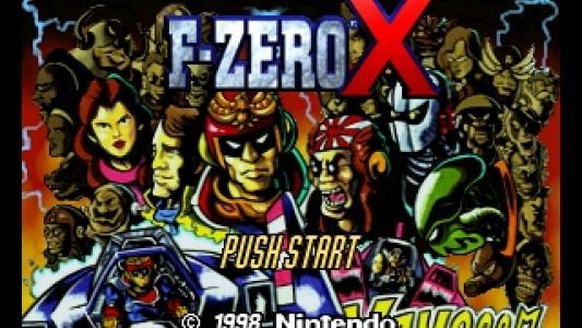 F-Zero DXP titlescreen