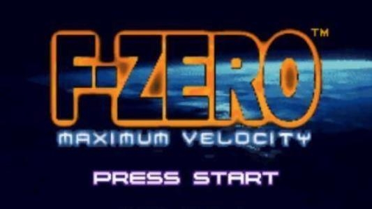 F-Zero: Maximum Velocity titlescreen