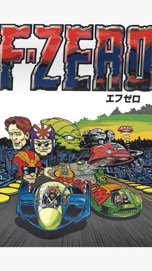 F-Zero titlescreen