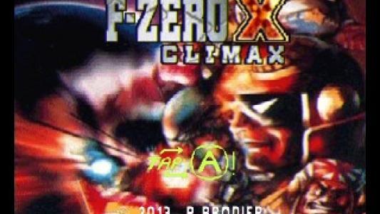 F-Zero X Climax titlescreen