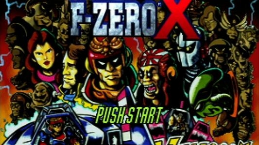 F-Zero X titlescreen