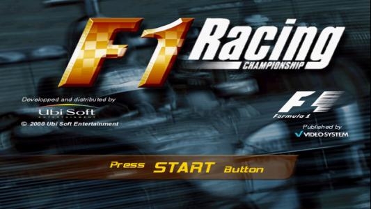 F1 Racing Championship titlescreen