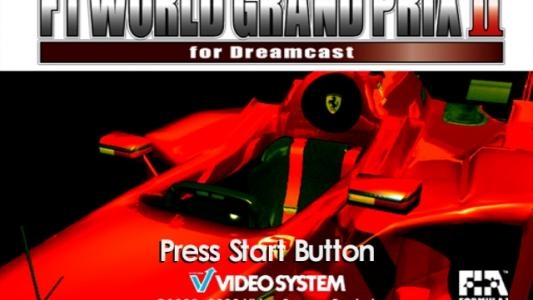 F1 World Grand Prix II titlescreen