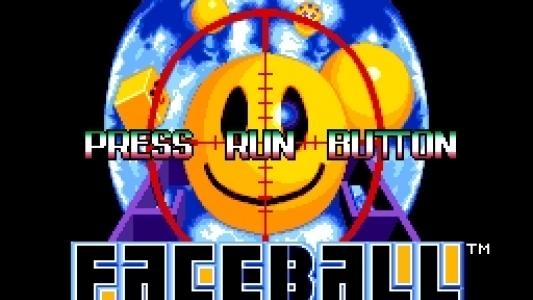 Faceball titlescreen