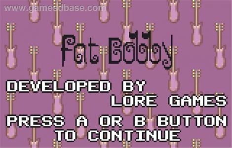 Fat Bobby screenshot