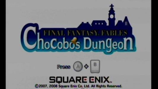 Final Fantasy Fables: Chocobo's Dungeon titlescreen
