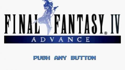 Final Fantasy IV Advance titlescreen