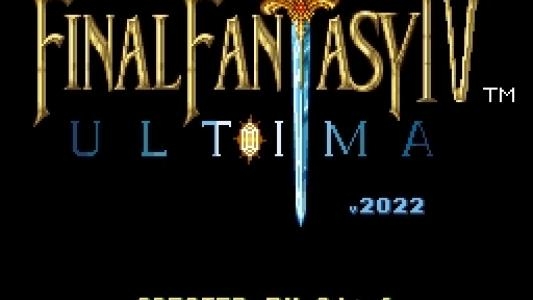 Final Fantasy IV - Ultima titlescreen