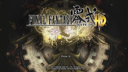 Final Fantasy Type-0 HD [Limited Edition] titlescreen