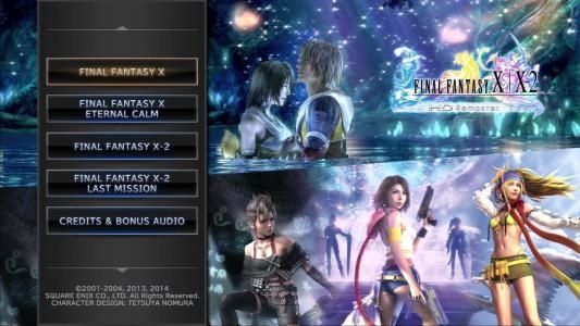 Final Fantasy X/X-2 HD Remaster [Limited Edition] titlescreen