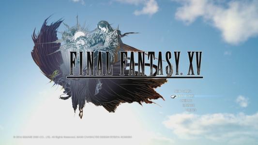 Final Fantasy XV [Special Edition] titlescreen