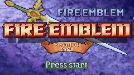 Fire Emblem: The Binding Blade titlescreen
