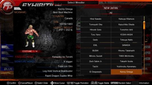 Fire Pro Wrestling World screenshot