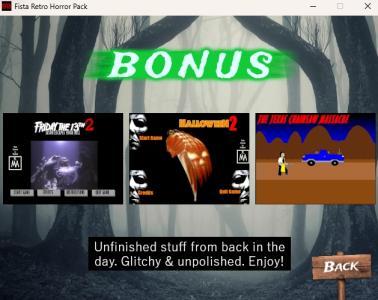 Fista Retro Horror Pack screenshot