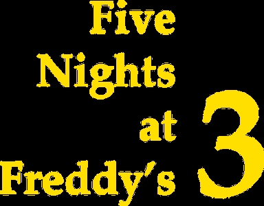 Five Nights at Freddy's 3 clearlogo