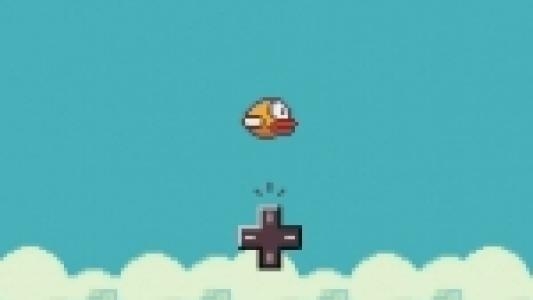 Flappy Bird GBA screenshot