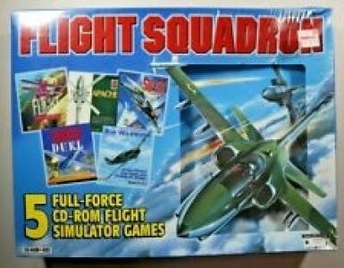 Flight Squadron - 5 Full Force CD-Rom Flight Sims