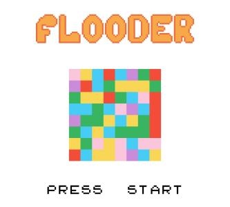 Flooder titlescreen