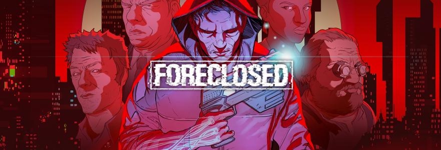 FORECLOSED banner