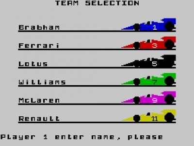 Formula One screenshot