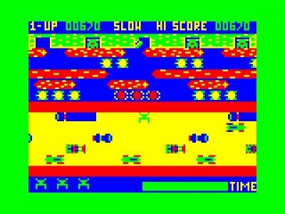 Frogger screenshot