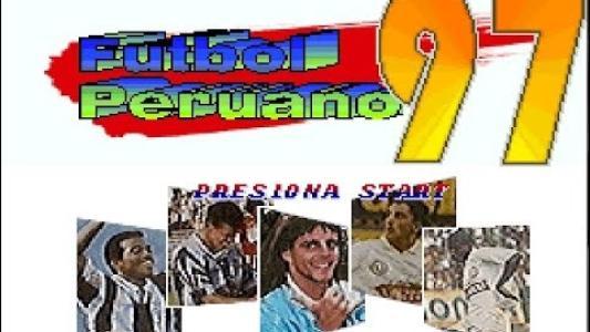 Futbol Peruano 97 titlescreen