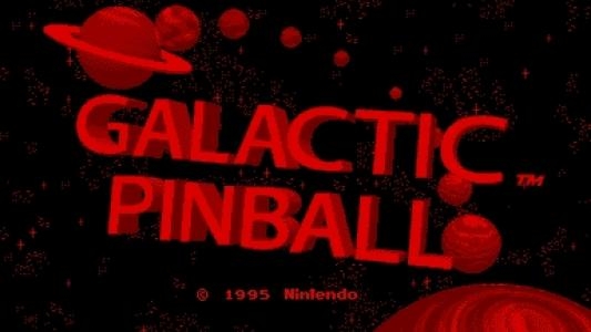 Galactic Pinball titlescreen