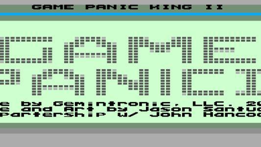 Game Panic II titlescreen