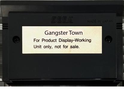 Gangster Town - (Product Display-Working Unit Only)