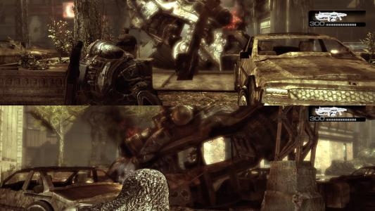 Gears of War / Project Gotham Racing 4 screenshot