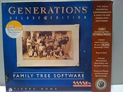 generations deluxe family tree software