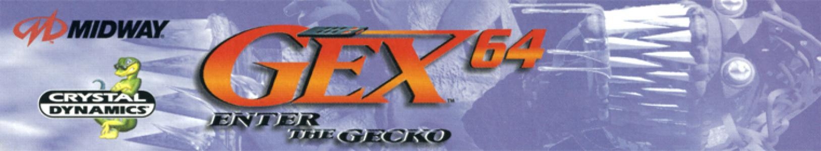 Gex 64: Enter the Gecko banner