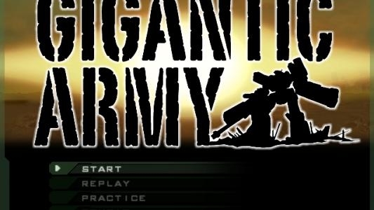 Gigantic Army titlescreen