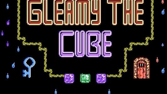 Gleamy the Cube titlescreen