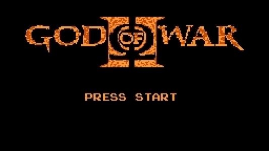 God Of War II titlescreen